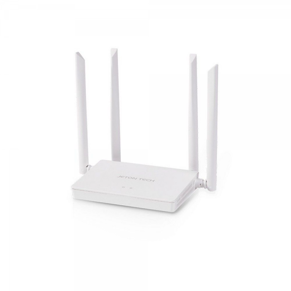 Двухдиапазонный гигабитный роутер Wi-Fi 5 Mesh Router Tech Jeton AC1200 Air, белый