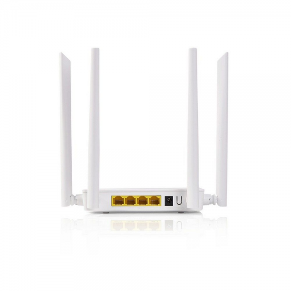 Двухдиапазонный гигабитный роутер Wi-Fi 5 Mesh Router Tech Jeton AC1200 Air, белый