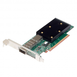 Сетевой адаптер Broadcom NetXtreme P1400GD (BCM957608-P1400GDF00)  1x400GbE (400/200/100/50/25GbE), PCIe 5.0 x16, QSFP112-DD, BCM57608, Ethernet Adapter