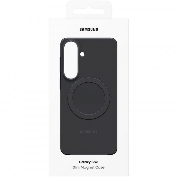 Чехол-накладка Slim Magnet Case Galaxy S26+, чёрный