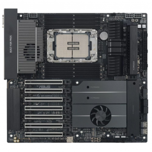 Материнская плата ASUS PRO WS W890E-SAGE SE LGA4710-2 EEB 8xDDR5 7xPCIEx16 4xM.2 2xUSB-C 2xmini DP 2x10GLAN