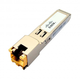Трансивер CISCO 10/100/1000BASE-T SFP to RJ-45 module for Category 5 cables, up to 100m, Enterprise-Class, GLC-TE