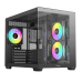 Корпус для ПК Ocypus Gamma C54 BK ARGB mATX / win / black / 3 ARGB fans / no PSU / Tempered Glass