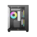 Корпус для ПК Ocypus Gamma C54 BK ARGB mATX / win / black / 3 ARGB fans / no PSU / Tempered Glass