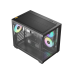 Корпус для ПК Ocypus Gamma C54 BK ARGB mATX / win / black / 3 ARGB fans / no PSU / Tempered Glass