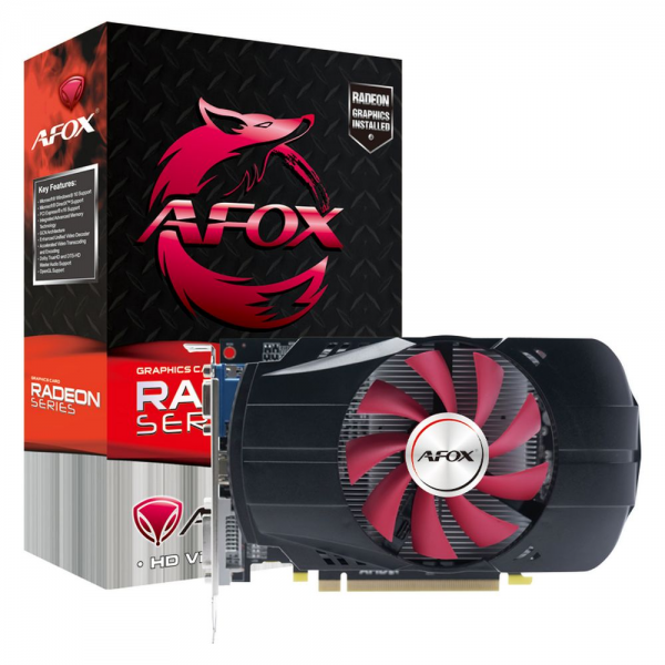Видеокарта Afox R7 350 2GB GDDR5 128bit VGA DVI HDMI 1FAN RTL