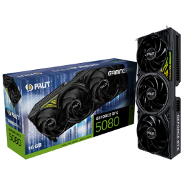 Видеокарта Palit RTX5080 GAMINGPRO V1 16GB GDDR7 256bit 3xDP HDMI 3FAN RTL
