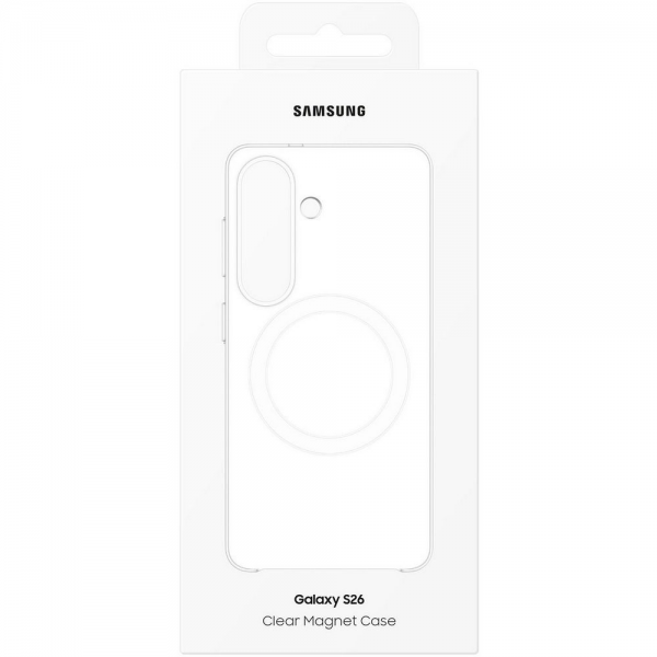 Чехол Clear Magnet Case Galaxy S26, прозрачный (EF-CS942CTEGRU)