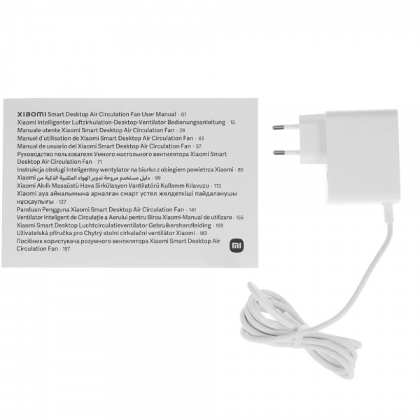 Вентилятор бытовой Xiaomi Smart Desktop Air Circulation Fan EU (BHR9872EU)