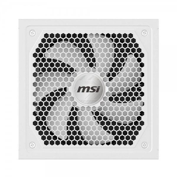 Блок питания ПК MSI MAG A1000GL PCIE5 White 1000W, 80+ Gold, полностью модульный, ATX 3.1, PCIE5.1, БЕЛЫЙ, RTL