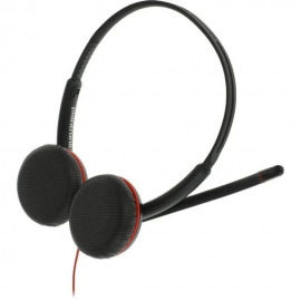 Проводная гарнитура Poly Blackwire 3225 Stereo, 3.5mm, USB-C/A Adapter (PN: 8X229A6)
