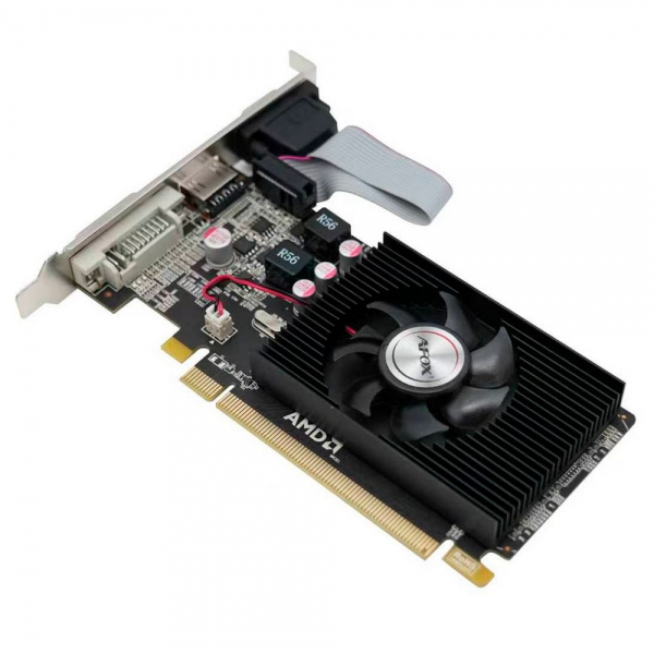 Видеокарта Afox R5 230 2GB DDR3 64bit DVI HDMI 1FAN LP RTL
