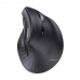 Беспроводная компьютерная мышь вертикальная UGREEN MU008 (25444) Wireless Vertical Mouse 2.4 GHz&BT. Цвет: черный