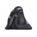Беспроводная компьютерная мышь вертикальная UGREEN MU008 (25444) Wireless Vertical Mouse 2.4 GHz&BT. Цвет: черный
