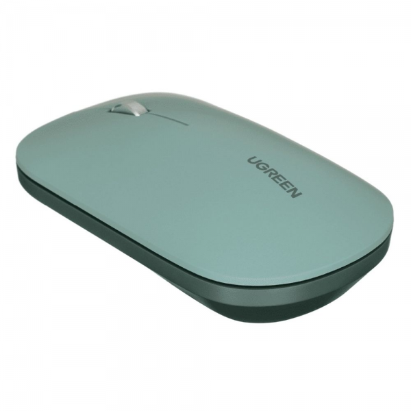 Беспроводная компьютерная мышь UGREEN MU001 (90374) Portable Wireless Mouse. Цвет: зеленый  Цвет: розовый