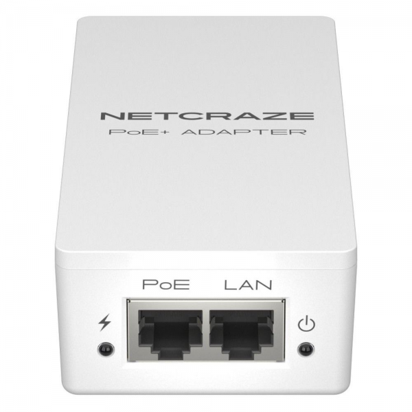 PoE-адаптер Netcraze PoE+ Adapter (NPA-150)