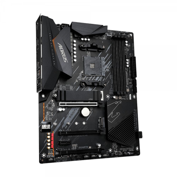 Материнская плата Gigabyte Bad Pack B550 AORUS ELITE V2, Socket AM4, AMD B550, 4xDDR4-3200, HDMI+DP, 3xPCI-Ex16, 1xPCI-Ex1, 4xSATA3(RAID 0/1/10), 2xM.2, 8 Ch Audio, 2,5GLan, (2+4)xUSB2.0, (6+2)xUSB3.2, ATX, RTL {8} (809898) bp