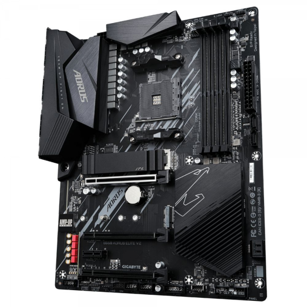 Материнская плата Gigabyte Bad Pack B550 AORUS ELITE V2, Socket AM4, AMD B550, 4xDDR4-3200, HDMI+DP, 3xPCI-Ex16, 1xPCI-Ex1, 4xSATA3(RAID 0/1/10), 2xM.2, 8 Ch Audio, 2,5GLan, (2+4)xUSB2.0, (6+2)xUSB3.2, ATX, RTL {8} (809898) bp