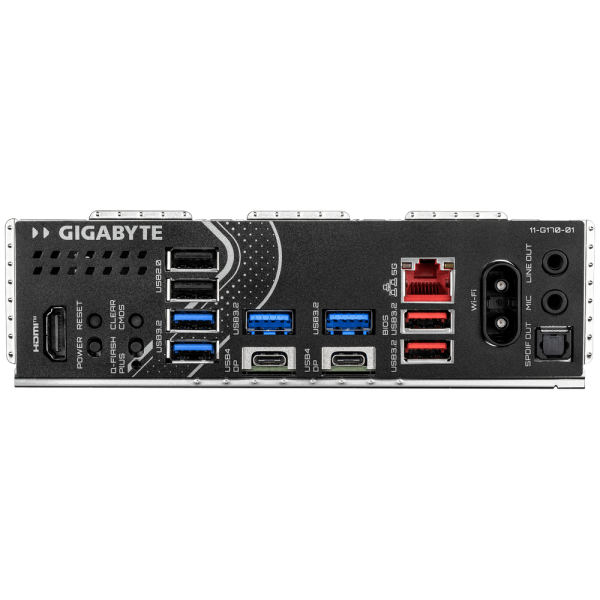 Материнская плата Gigabyte X870E EAGLE WIFI7 X870, AM5, 4xDDR5, 3*PCI-Ex16, 4*M.2, 1*TypeC, 2*USB3.2Gen2, 8*USB3.2Gen1, 8*USB2.0, 4*SATA3.0, 5G, 2*Type-C(DP), HDMI, ATX, RTL
