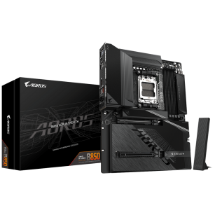 Материнская плата AORUS B850 AORUS STEALTH B850, AM5, 4*DDR5, 2*PCIEx16, 4*M.2, 2*TypeC, 2*USB3.2Gen2, 6*USB3.2Gen1, 8*USB2.0, 2*SATA3.0, 5G, HDMI, ATX, RTL