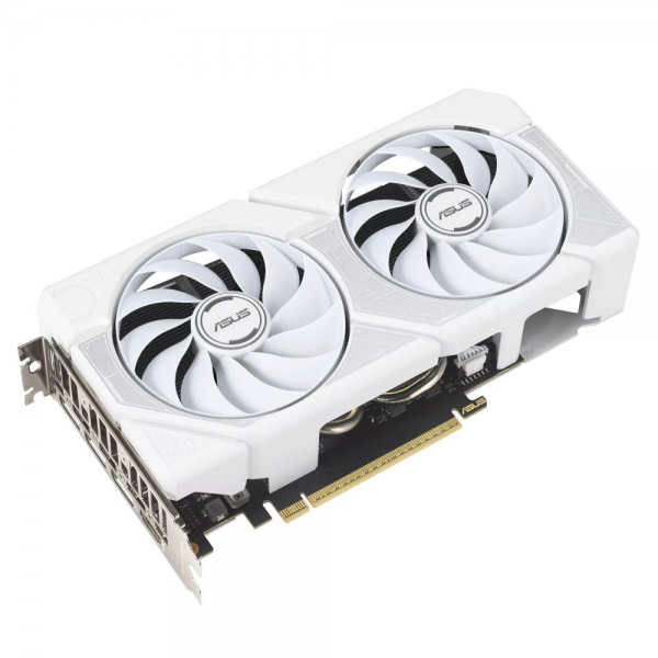 Видеокарта ASUS RTX5060Ti DUAL WHITE OC 16GB GDDR7 128bit 3xDP HDMI 2FAN RTL (DUAL-RTX5060TI-O16G-WHITE)
