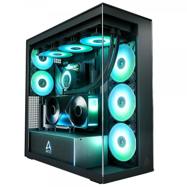 Корпус для ПК Arctic Cooling ARCTIC Xtender VG Black/Clear Glass ACPCC00024A