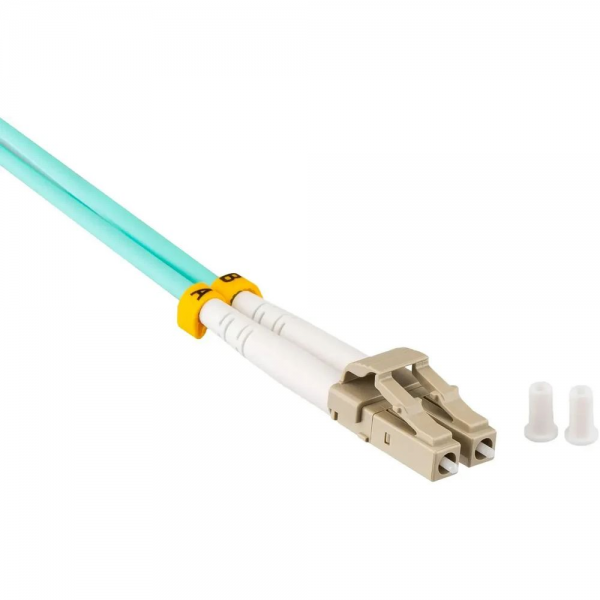 Кабель оптический REXANT 50-2511-1 Патч-корд волоконно-оптический (шнур) MM 50/125 (OM3), LC/UPC–LC/UPC, duplex, 3mm, LSZH 1м REXANT