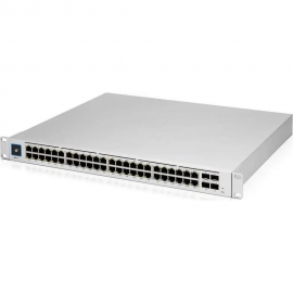 Коммутатор Ubiquiti Bad Pack UniFi Switch Pro Max 48 48-port, Layer 3 Etherlighting™ switch with 32х1G RJ45, 16x2.5G, 4х10G SFP+ bp