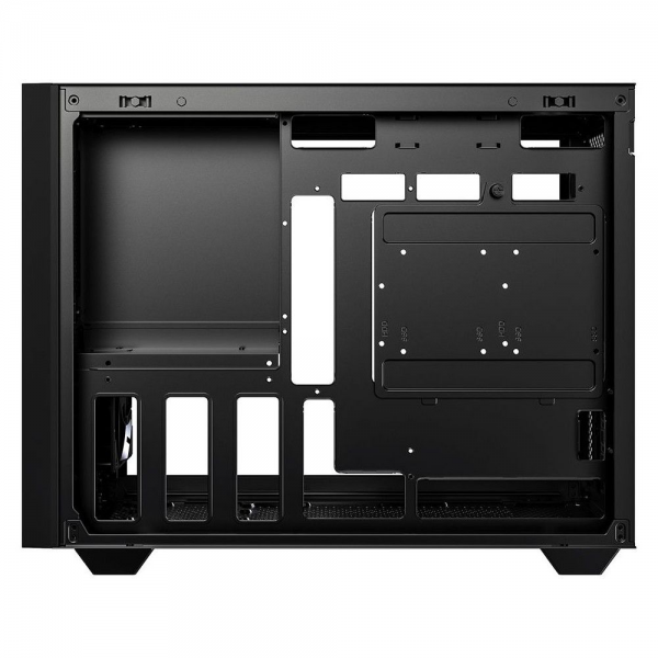 Корпус Case ID-Cooling FLOW 500 AIR Black mATX/win TG/2 fans/Gen2 Type C/CPU180mm/ GPU 403mm/no PSU