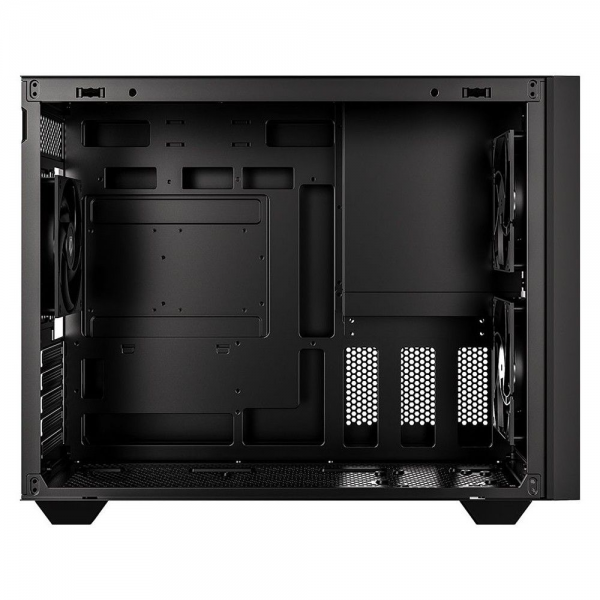 Корпус Case ID-Cooling FLOW 500 AIR Black mATX/win TG/2 fans/Gen2 Type C/CPU180mm/ GPU 403mm/no PSU