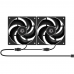 Корпус Case ID-Cooling FLOW 500 AIR Black mATX/win TG/2 fans/Gen2 Type C/CPU180mm/ GPU 403mm/no PSU