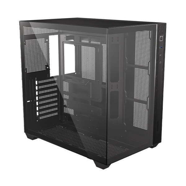 Корпус Case ID-Cooling VIEW 510 Black ATX/ win TG/ no fan/ Gen2 Type C/ CPU 162mm/ GPU 407mm/ no PSU