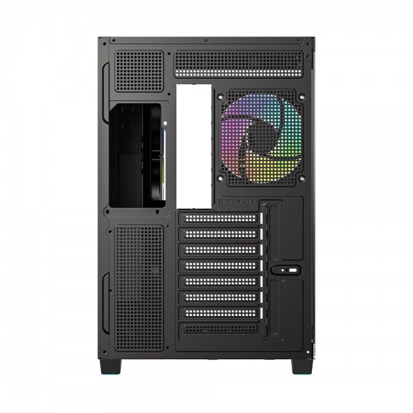 Корпус Case ID-Cooling VIEW 510 ARGB Black ATX/win TG/4 fans/Gen2 Type C/CPU 162mm/GPU 407mm/ no PSU