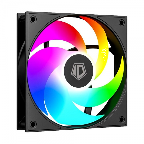Корпус Case ID-Cooling VIEW 510 ARGB Black ATX/win TG/4 fans/Gen2 Type C/CPU 162mm/GPU 407mm/ no PSU