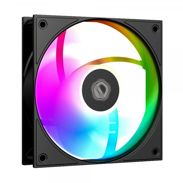 Корпус Case ID-Cooling VIEW 500 ARGB Black mATX/win TG/3 fans/Gen2 Type C/CPU 162mm/GPU 407mm/no PSU