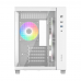 Корпус Case ID-Cooling VIEW 500 ARGB White mATX/win TG/3 fans/Gen2 Type C/CPU 162mm/GPU 407mm/no PSU