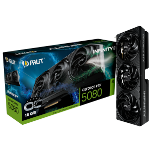 Видеокарта Palit RTX5080 INFINITY 3 OC 16GB GDDR7 256bit 3xDP HDMI 3FAN RTL