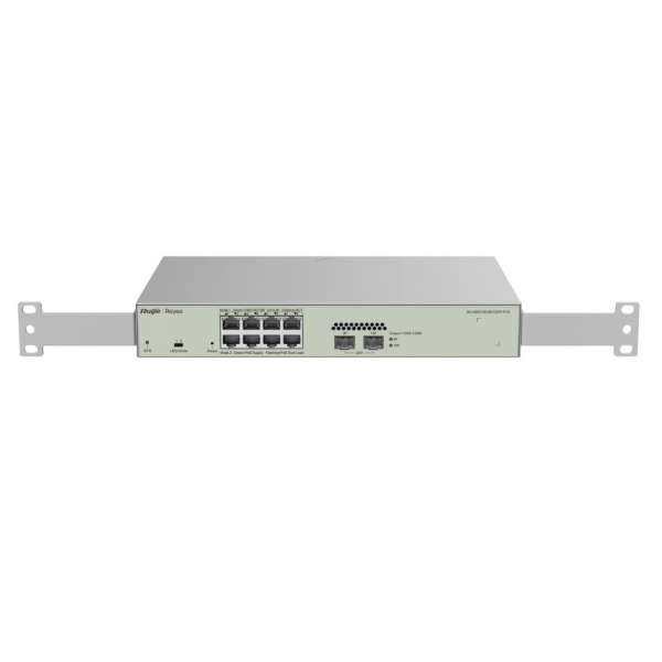 PoE Коммутатор, L2 управляемый Ruijie/Reyee RG-NBS3100-8GT2SFP-P-V2