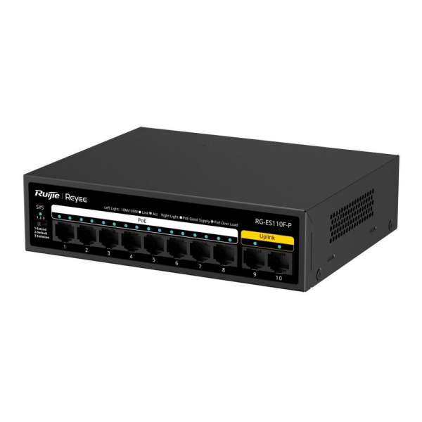 PoE Коммутатор Ruijie/Reyee RG-ES110F-P