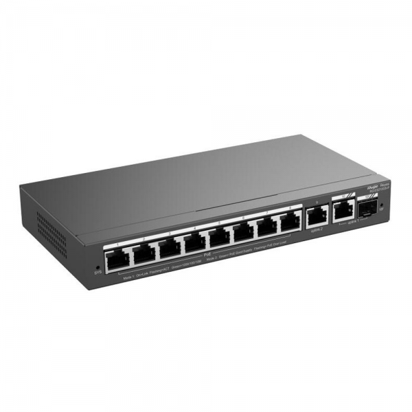 PoE Коммутатор, управляемый Ruijie/Reyee RG-ES210GS-P
