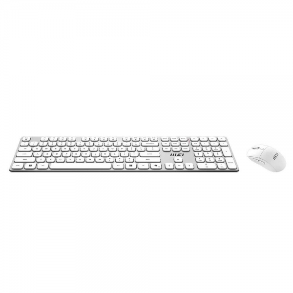 Комплект клавиатура и мышь MSI FORGE K210 W COMBO WHITE RU