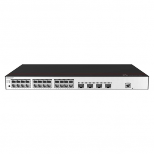 Коммутатор Huawei S5735-L24T4S-A-V2  (24*10/100/1000BASE-T ports, 4*GE SFP ports, AC power), L-MLIC-S57L