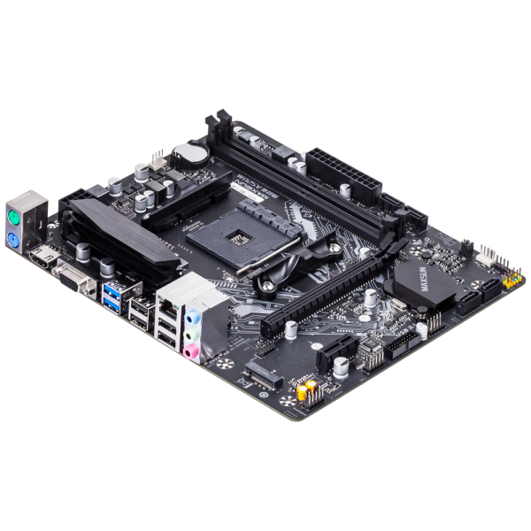 Материнская плата Maxsun MS-Challenger A520M A520, AM4, 2xDDR4, 1*PCIEx16, 1*PCIEx1, 1*M.2, 4*USB3.2Gen1, 6*USB2.0, 3*SATA3.0, 1G, VGA, HDMI, M-ATX, RTL