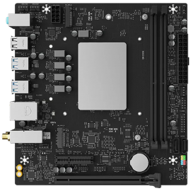 Материнская плата Maxsun MS-MoDT 205H D4 WIFI 205H, SoC, 2xDDR4, 1*PCIEx16, 1*PCIEx4, 1*PCIEx1, 4*M.2, 6*USB3.2Gen1, 6*USB2.0, 2*SATA3.0, 1G, M-ATX, RTL