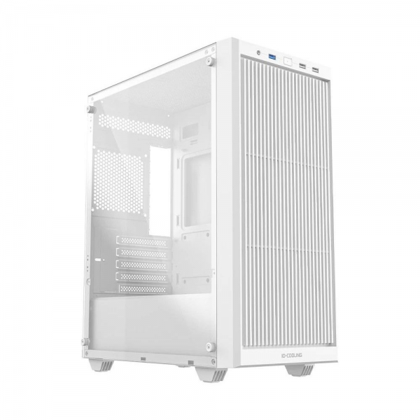 Корпус Case ID-Cooling WARE 300 White mATX/ win TG/ no fan/ Type C/ CPU 160mm/ GPU 320mm/ no PSU