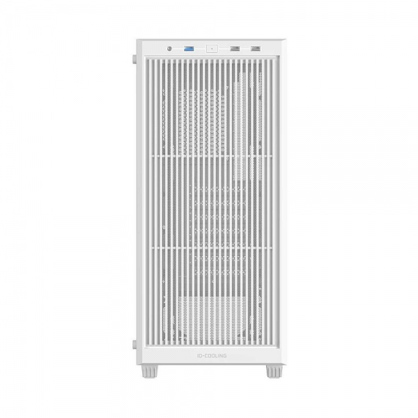 Корпус Case ID-Cooling WARE 300 White mATX/ win TG/ no fan/ Type C/ CPU 160mm/ GPU 320mm/ no PSU