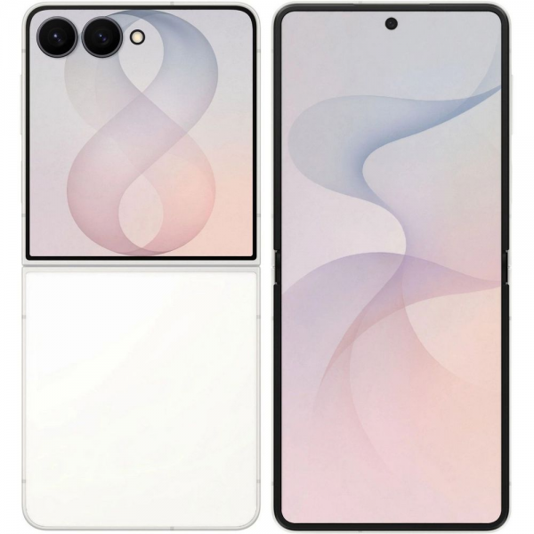 Смартфон Samsung Galaxy Z Flip8 12+512Gb,СВЕТЛО-БЕЖЕВЫЙ (SM-F776BZWHCAU)