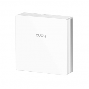Точка доступа Wi-Fi CUDY AP1300E Wall AC1200 Gigabit Wall-Plate Access Point, 86x86mm