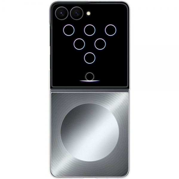 Смарт-чехол с декоративной карточкой Samsung Galaxy Z Flip 8 (EF-FF776CJEGRU)