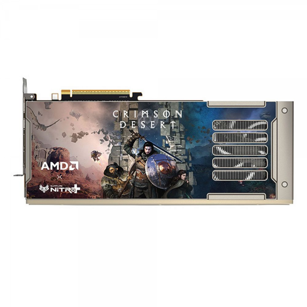Видеокарта Sapphire RX9070XT NITRO+ OC CRIMSON DESERT EDITION  16GB GDDR6 256bit 2xDP 2xHDMI 3FAN RTL